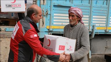 Turkish Red Crescent distributes food aid in Senegal