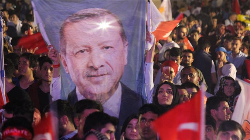 Erdogan wins absolute majority, says electoral council