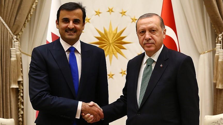 Turkish president, Qatari emir talk over phone
