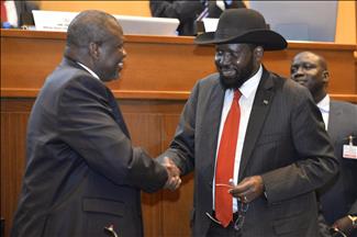 South Sudanese warring parties agree to share power