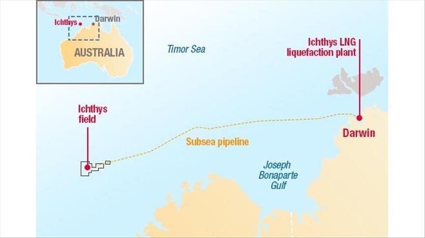 Total's Ichthys LNG project in Australia begins exports 