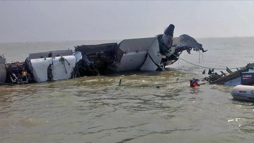 Indonesian aircraft with 188 aboard crashes into sea