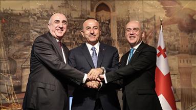 Turkish, Georgian and Azerbaijani FMs meet in Istanbul