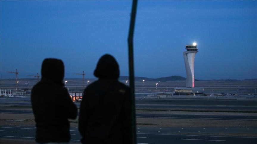 Istanbul Airport’s 1st int’l flight lands in N. Cyprus