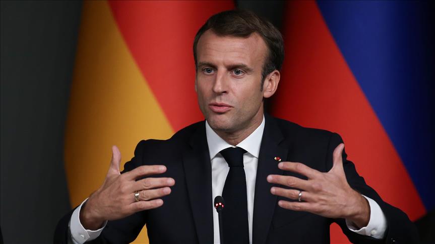 French president calls for united European army