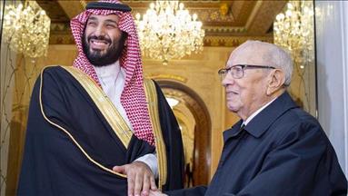 Tunisian president 'welcomes' Saudi crown prince