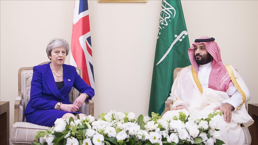 UK PM urges Saudis to cooperate with Turkey