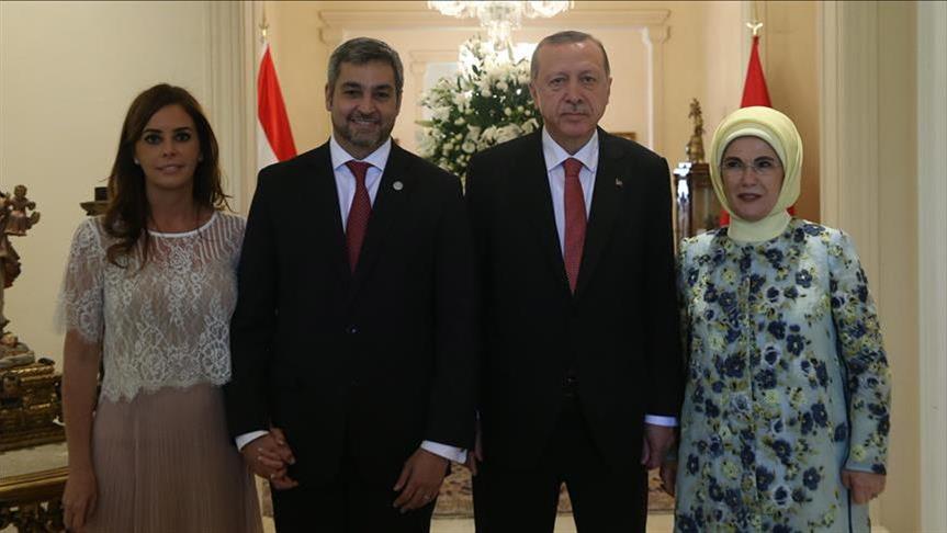 Turkish, Paraguayan presidents agree to strengthen ties