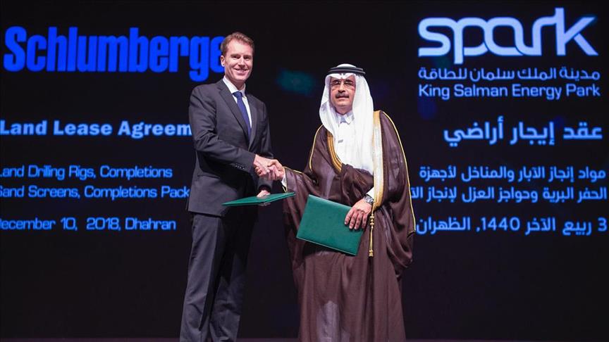 Saudi crown prince breaks ground on SPARK energy park 