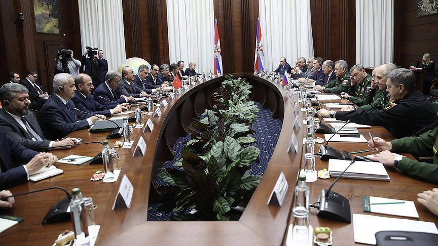 Top Turkish officials in Moscow for talks on Syria