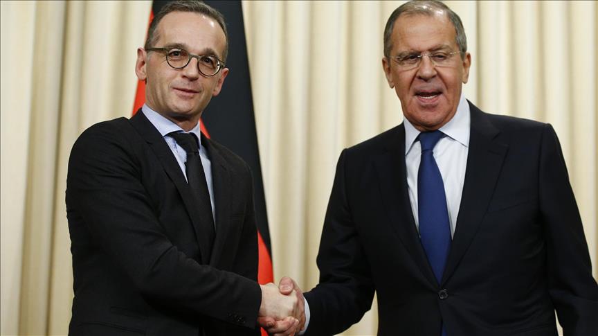 Russian, German foreign ministers meet in Moscow