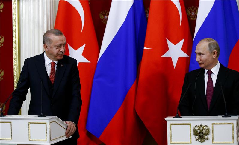 Turkish, Russian presidents meet in Moscow