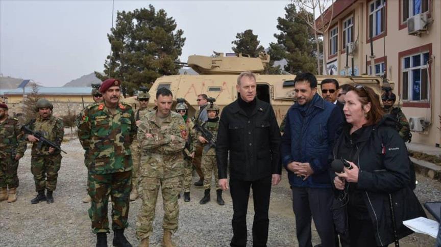 US acting Pentagon chief meets Afghan president