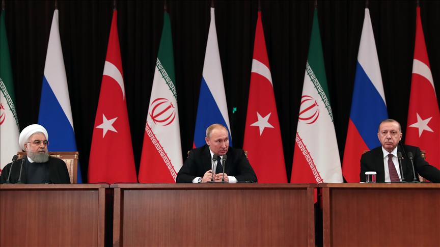 Turkey, Russia, Iran back Syria's territorial integrity
