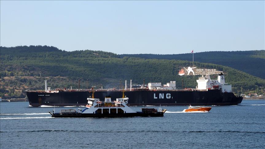 Algerian LNG vessel arrives in Turkey