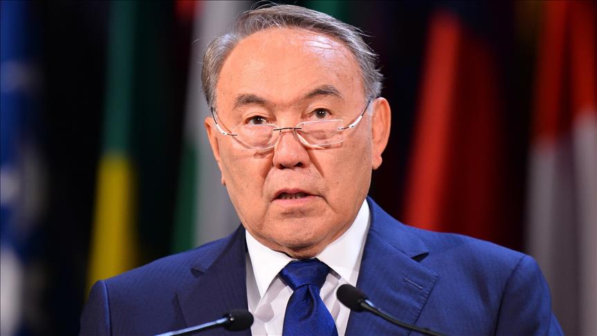 Kazakh president announces his resignation