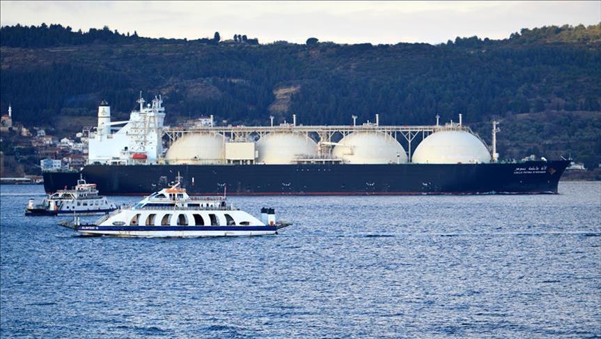 Algerian LNG vessel arrives in Turkey on March 26