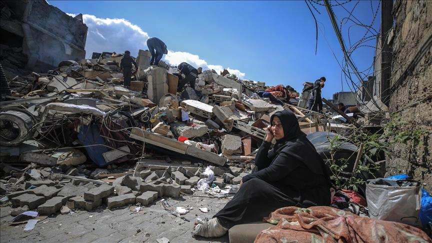 'Israeli airstrikes damaged 500 Palestinian homes'