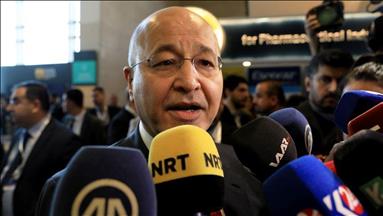 Iraqi president calls for reducing Mideast tensions