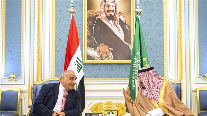 Iraqi PM holds talks with Saudi king in Riyadh