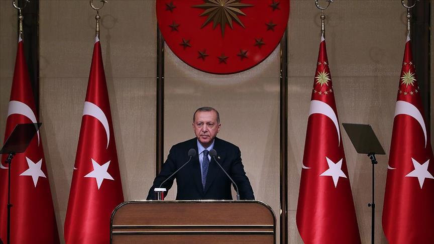 Turkey stood tall during global economy crisis: Erdogan