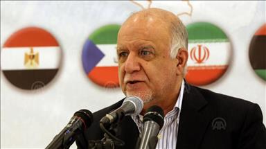 Iran exempted from oil output cuts: Iranian oil min.