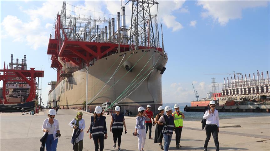 Turkish powership to produce 1st LNG power in Africa