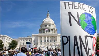 US protesters demand action on climate change