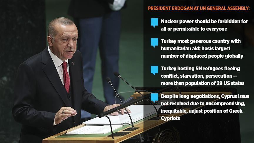 Peace corridor to solve Syria migrant crisis: Erdogan