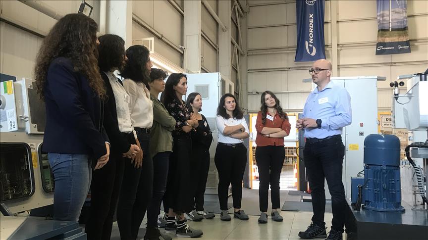 Nordex Enerji AS, in partnership with Turkish Women in Renewable and Energy Network (TWRE) organised a three-day wind energy training for young women, which was held in Turkey's Aegean city of Izmir between Oct. 23 and 25. 