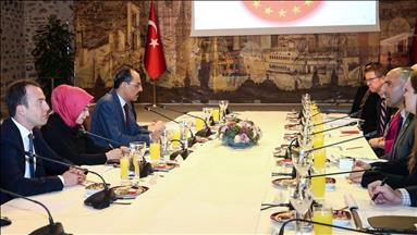 Turkey's presidential spox meets US House delegation