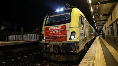 First China Railway Express line train reaches Turkey