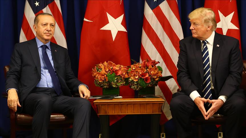 Syria among top agenda items in Erdogan-Trump meeting
