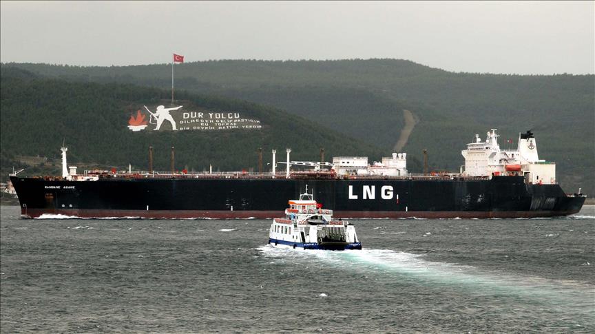 Algerian LNG vessel due to arrive in Turkey on Tuesday