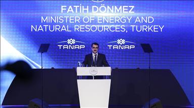 TANAP's gas journey to Europe begins: Turkish minister