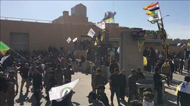 Iraqi protesters storm US Embassy in Baghdad