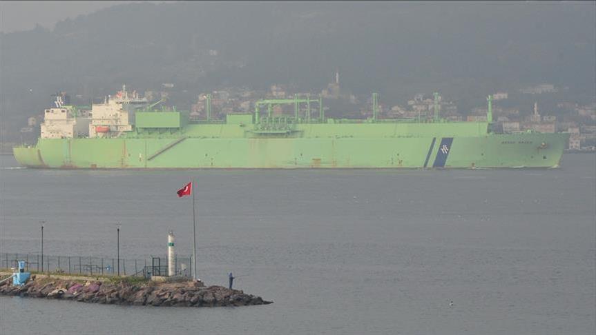 Algerian LNG vessel arrives in Turkey on June 5