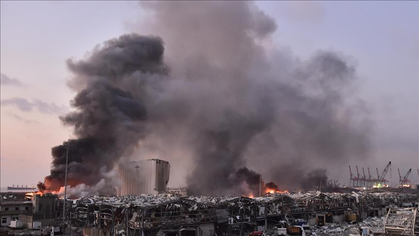Lebanon’s president says ammonium nitrate caused blast
