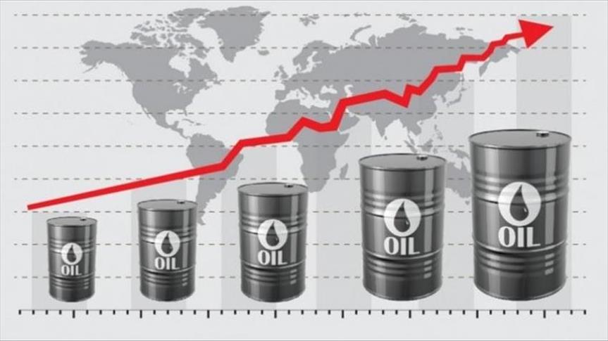 Oil price up on estimated large fall in US crude stocks