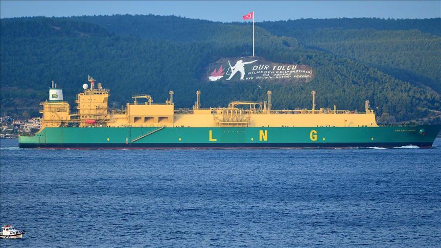 US LNG vessel arrives in Turkey on Feb. 9