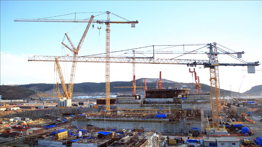 Turkey aims to complete 27.5% of Akkuyu NPP by year-end
