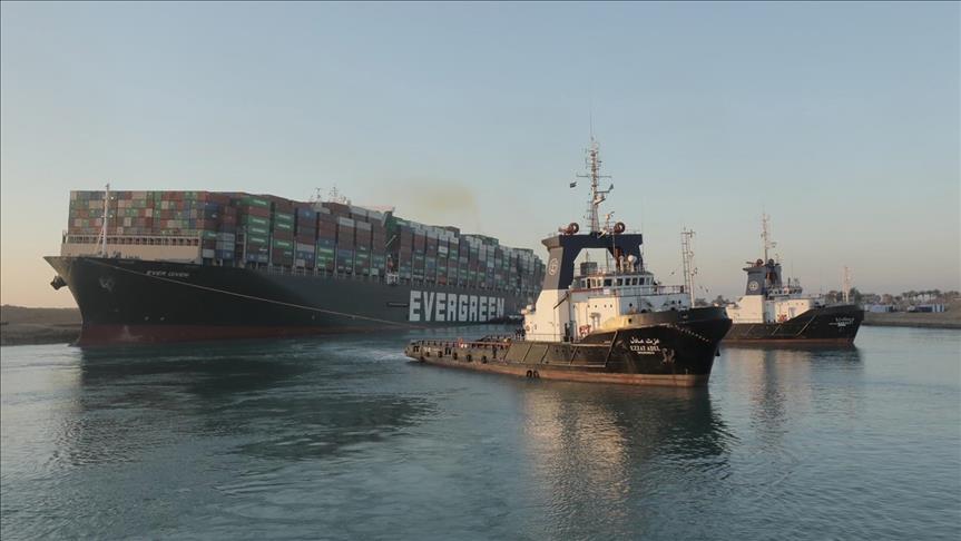 Traffic in Suez Canal back to normal: Official