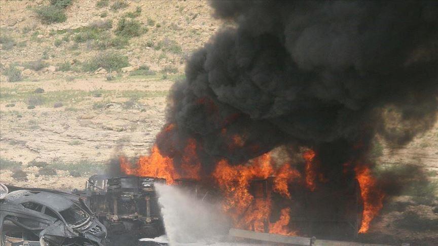 Afghanistan: ‘Dozens of oil tankers burnt in Kabul’
