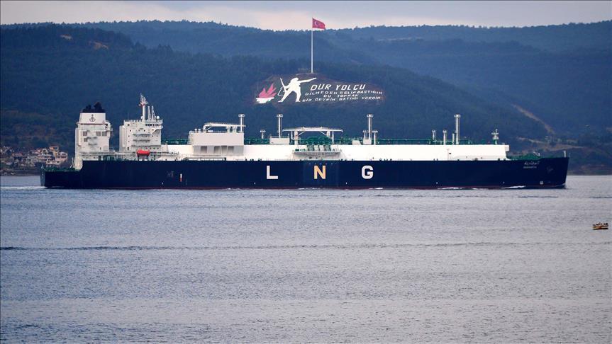 Algerian LNG vessel arrives in Turkey on June 28