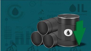 Oil prices down amid market supply uncertainty
