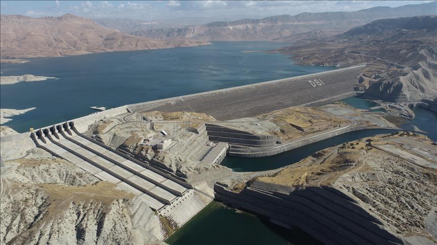 President Erdogan inaugurates huge Ilisu Dam in southeastern Turkey