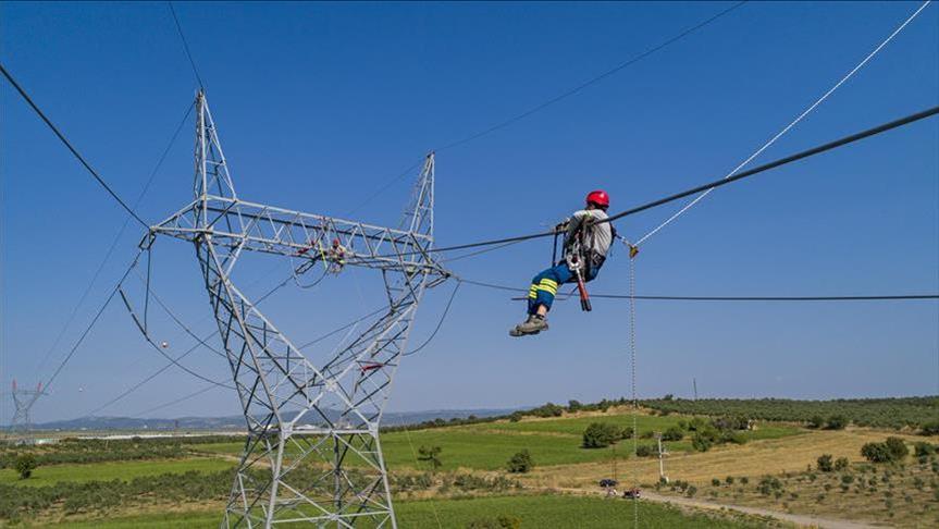 Turkey's daily power consumption up 13.79% on Nov. 8