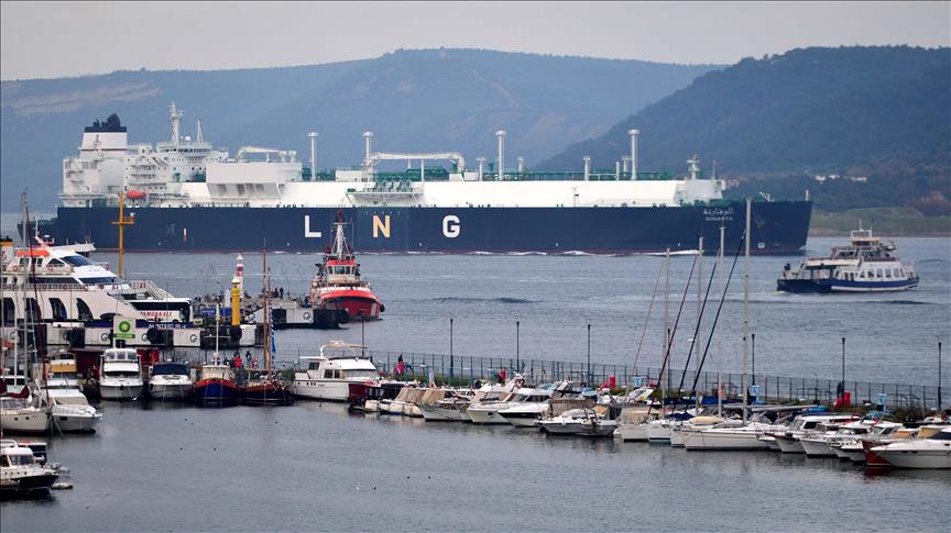 Algerian LNG vessel arrives in Turkiye 