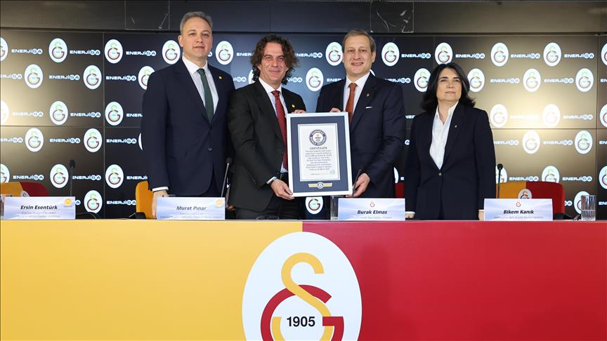 Turkish solar plant on Galatasaray sports complex roof receives Guinness World Records title