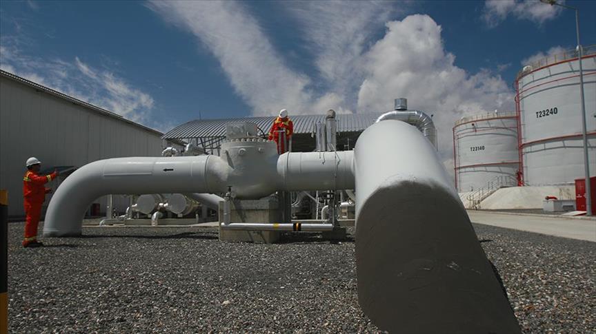 Spot market natural gas prices for Monday, April 25